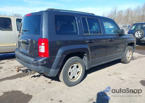 2014 Jeep Patriot Sport from USA, damaged, VIN 1C4NJRBB9ED924507